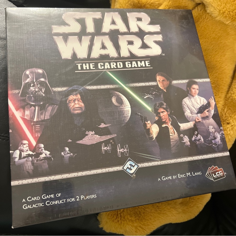 Star Wars the card game of galactic conflict Eric M Lang LCG SEALED NEW